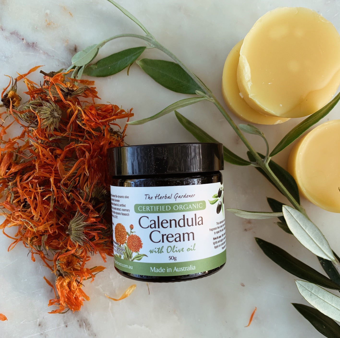 Australian Calendula Cream, Certified Organic