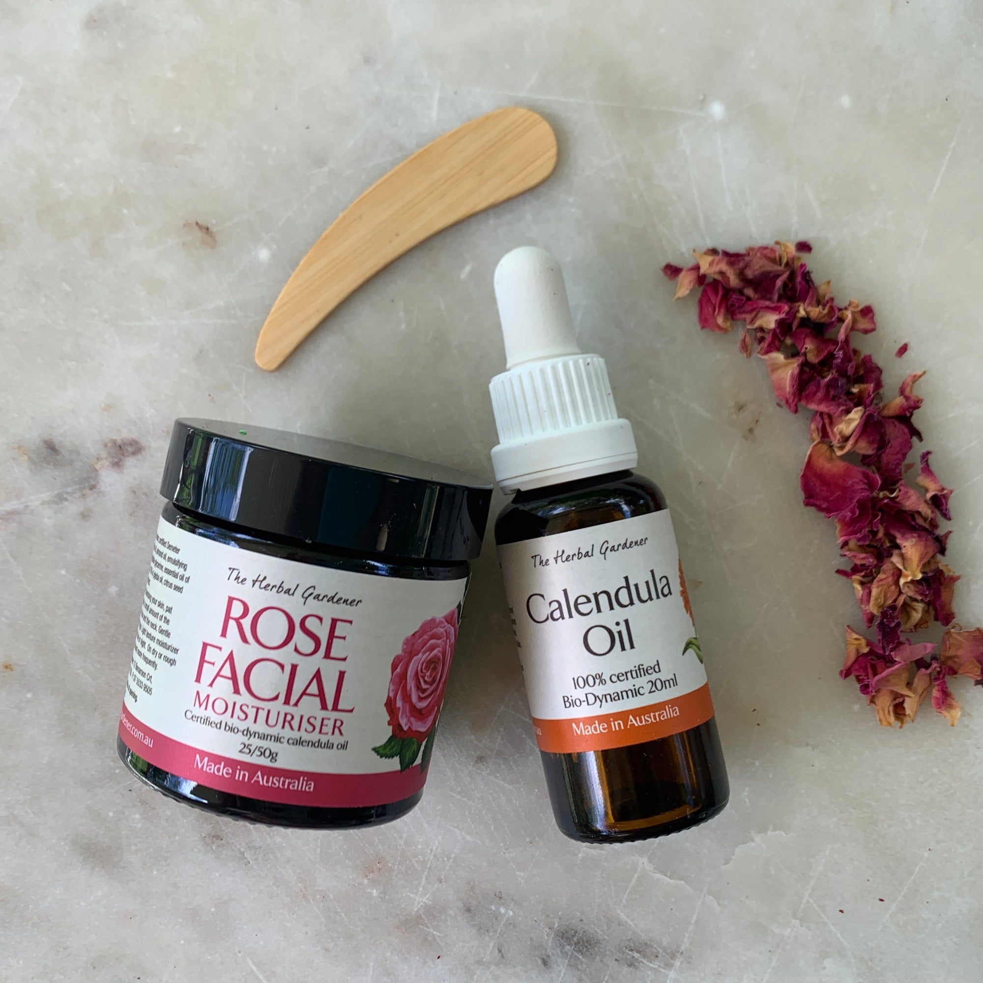 Glowing Rose and Calendula Gift Pack
