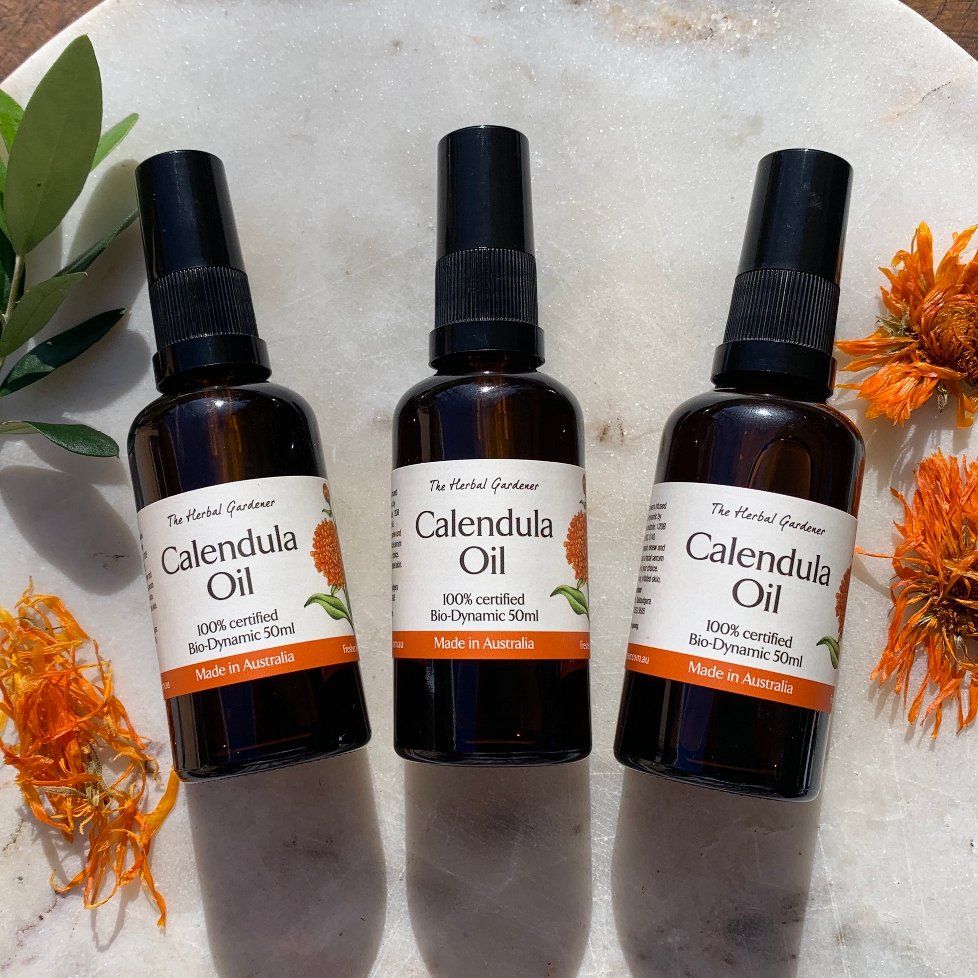 Australian Calendula Face Oil - Certified Demeter Bio-dynamic