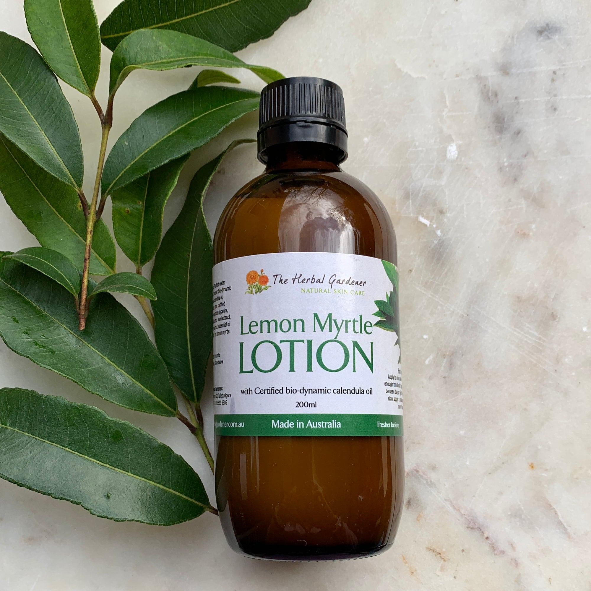 Lemon Myrtle and Calendula Lotion