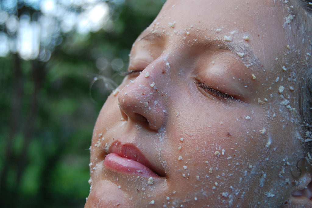 Easy and simple home made face scrub - The Herbal Gardener