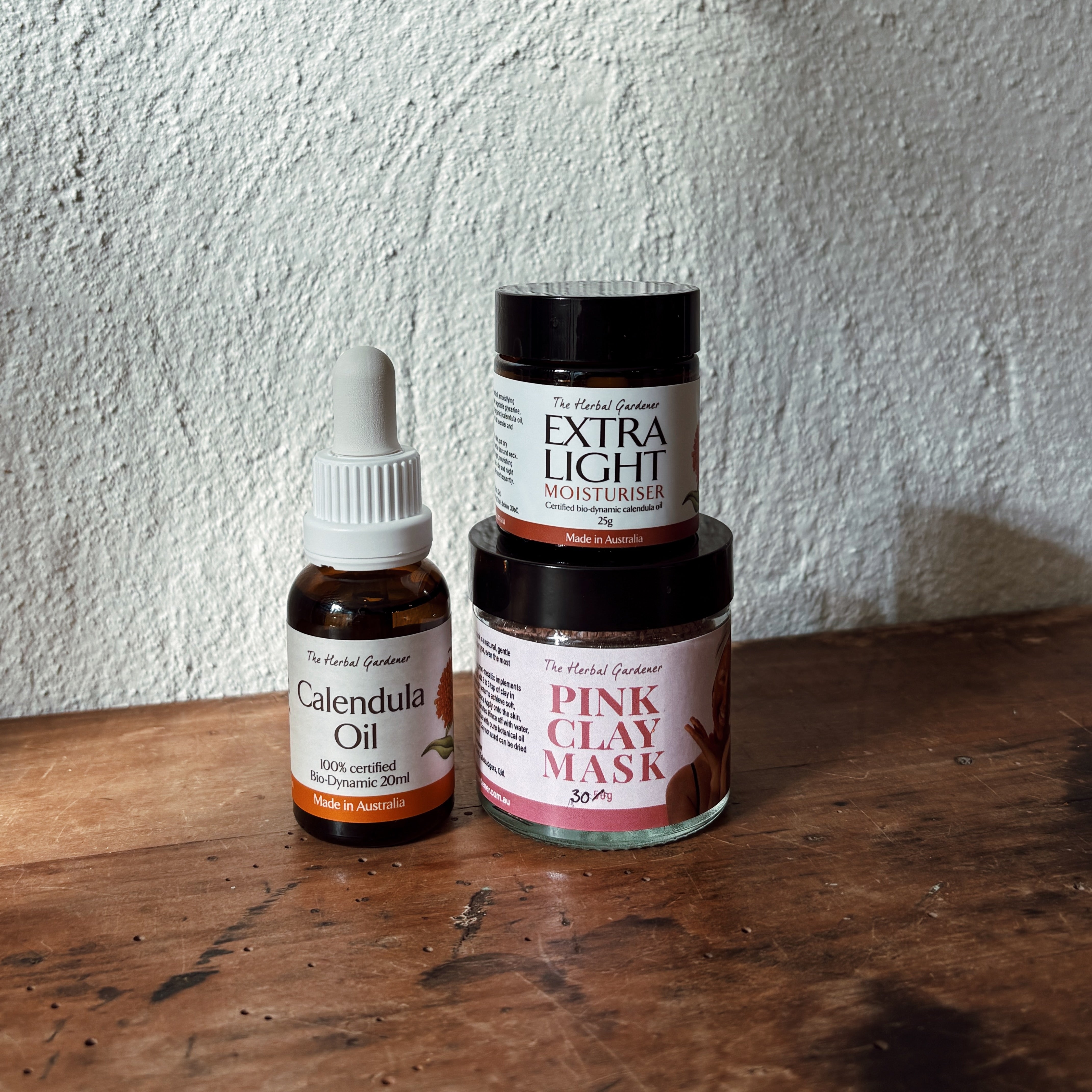 Guide and products for natural skincare layering - The Herbal Gardener
