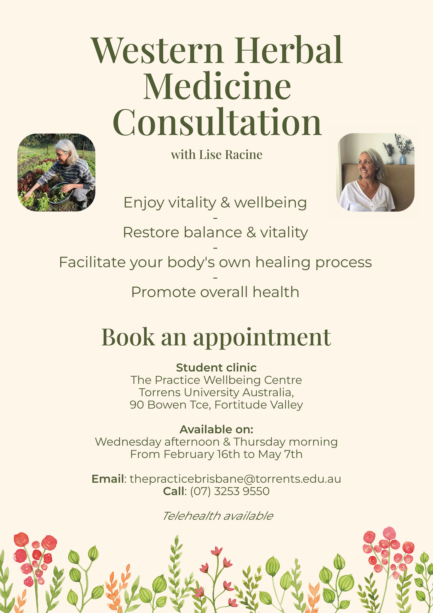 Opportunity for a holistic health consultation