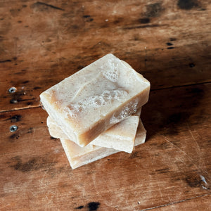 Coffee Soap Three Pack bubbles, exfoliating sensitive skin