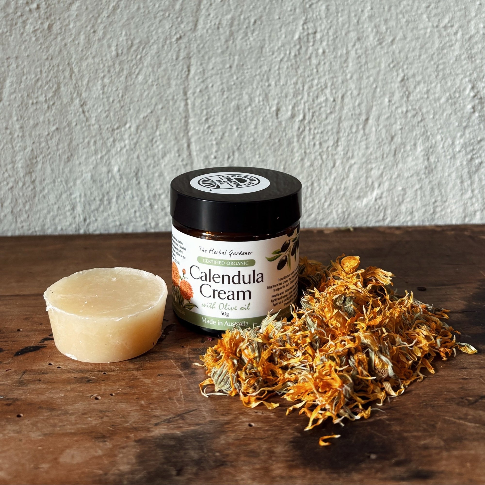 Calendula Cream Certified Organic The Herbal Gardener 50gr