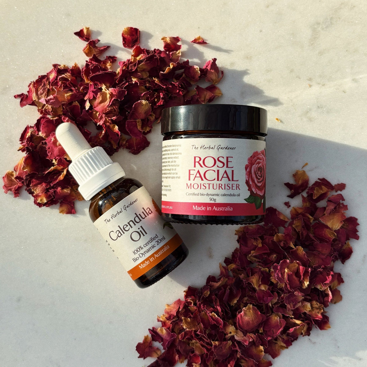 Glowing Rose and Calendula PackThe Herbal Gardener