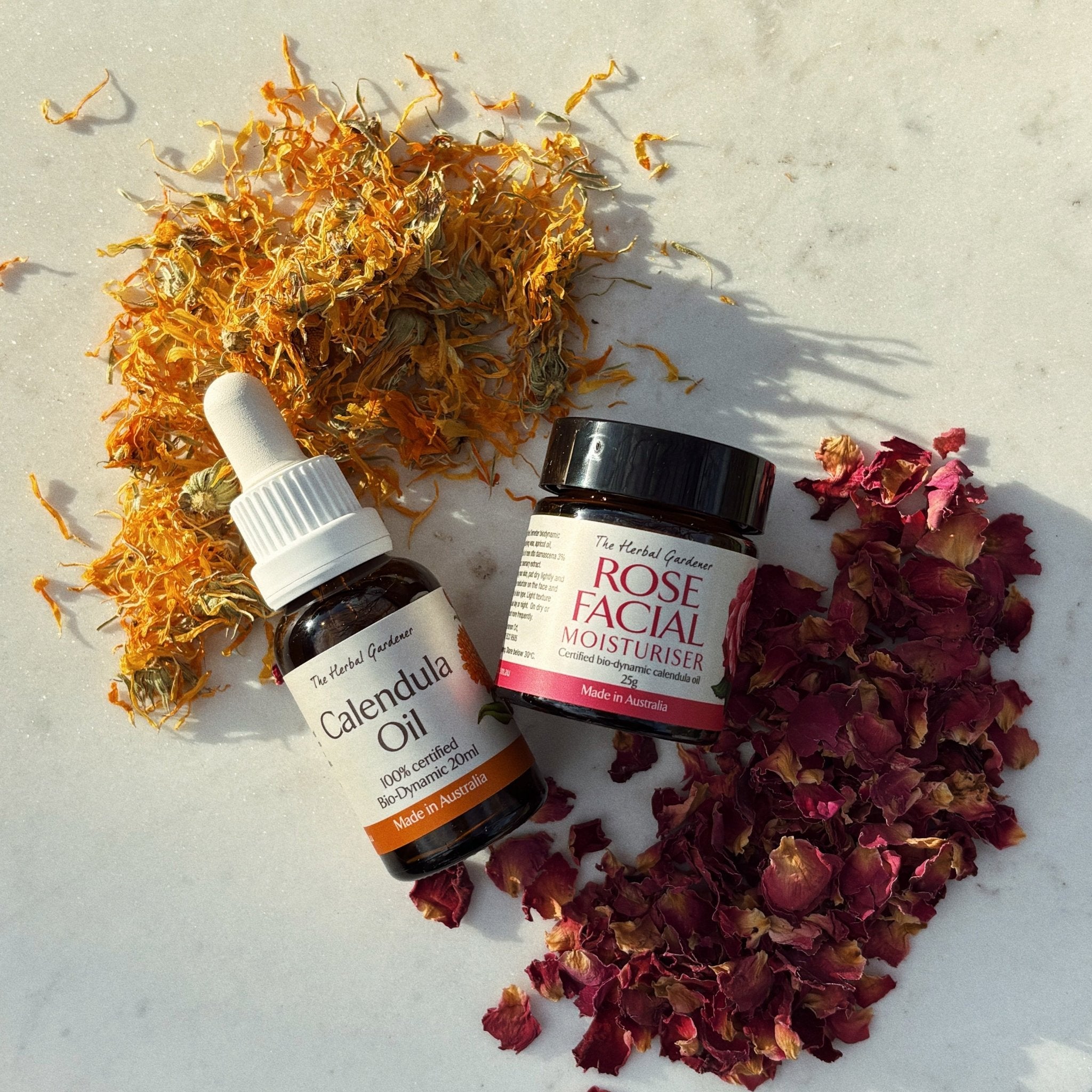Glowing Rose and Calendula PackThe Herbal Gardener