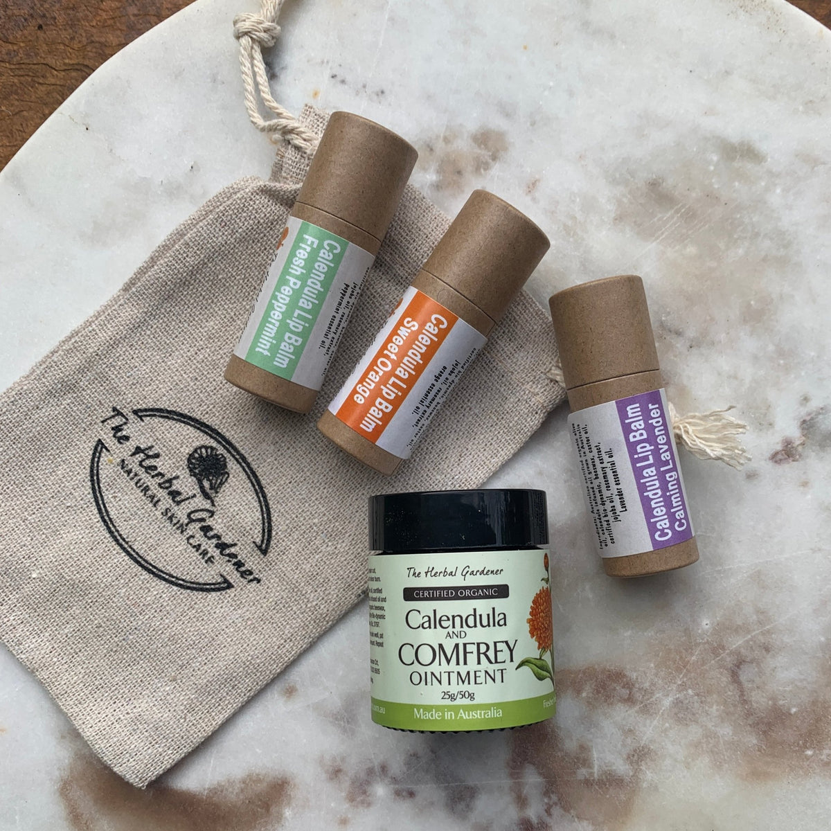 Lip Care Calendula CollectionThe Herbal Gardener