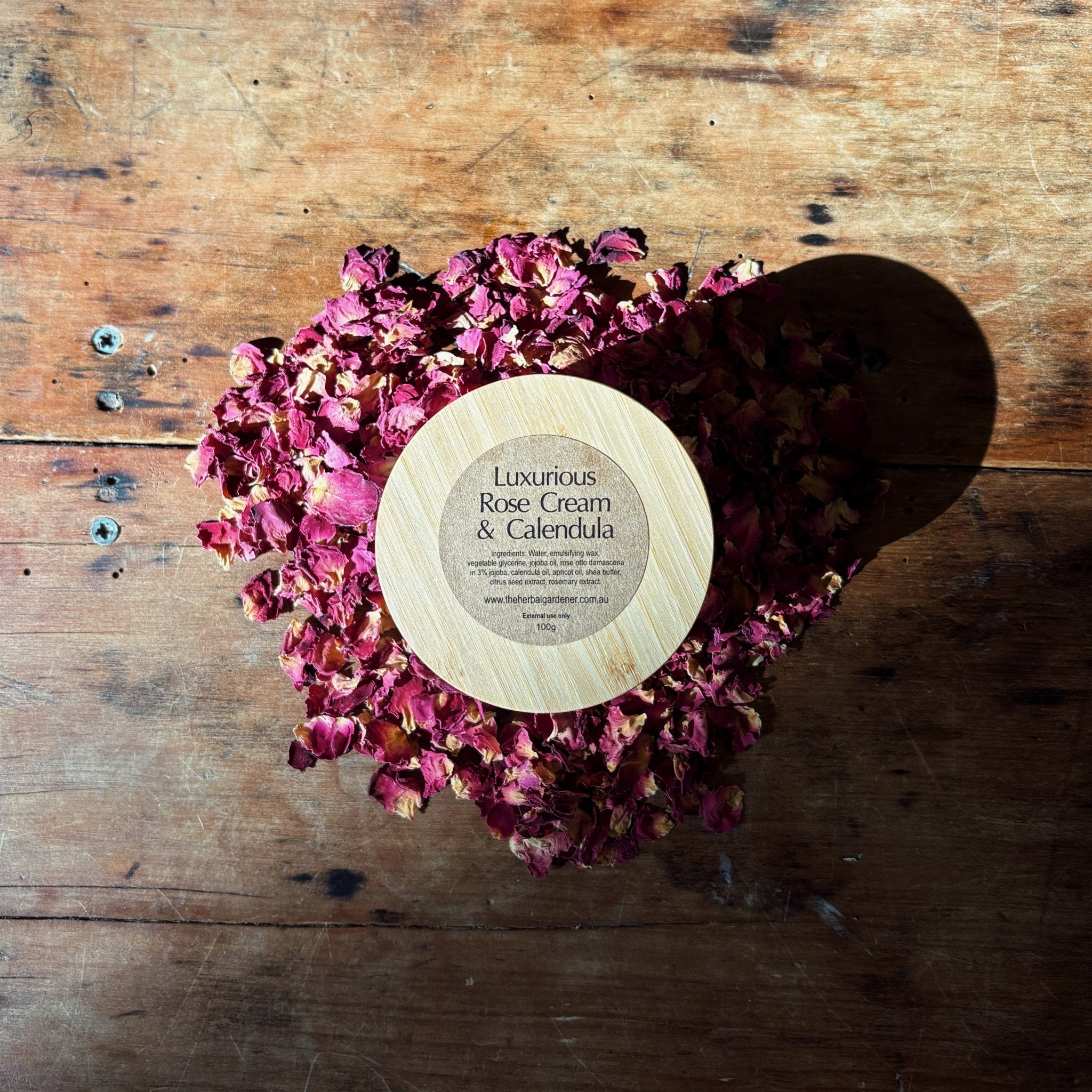 Luxurious Rose and Calendula MoisturiserThe Herbal Gardener
