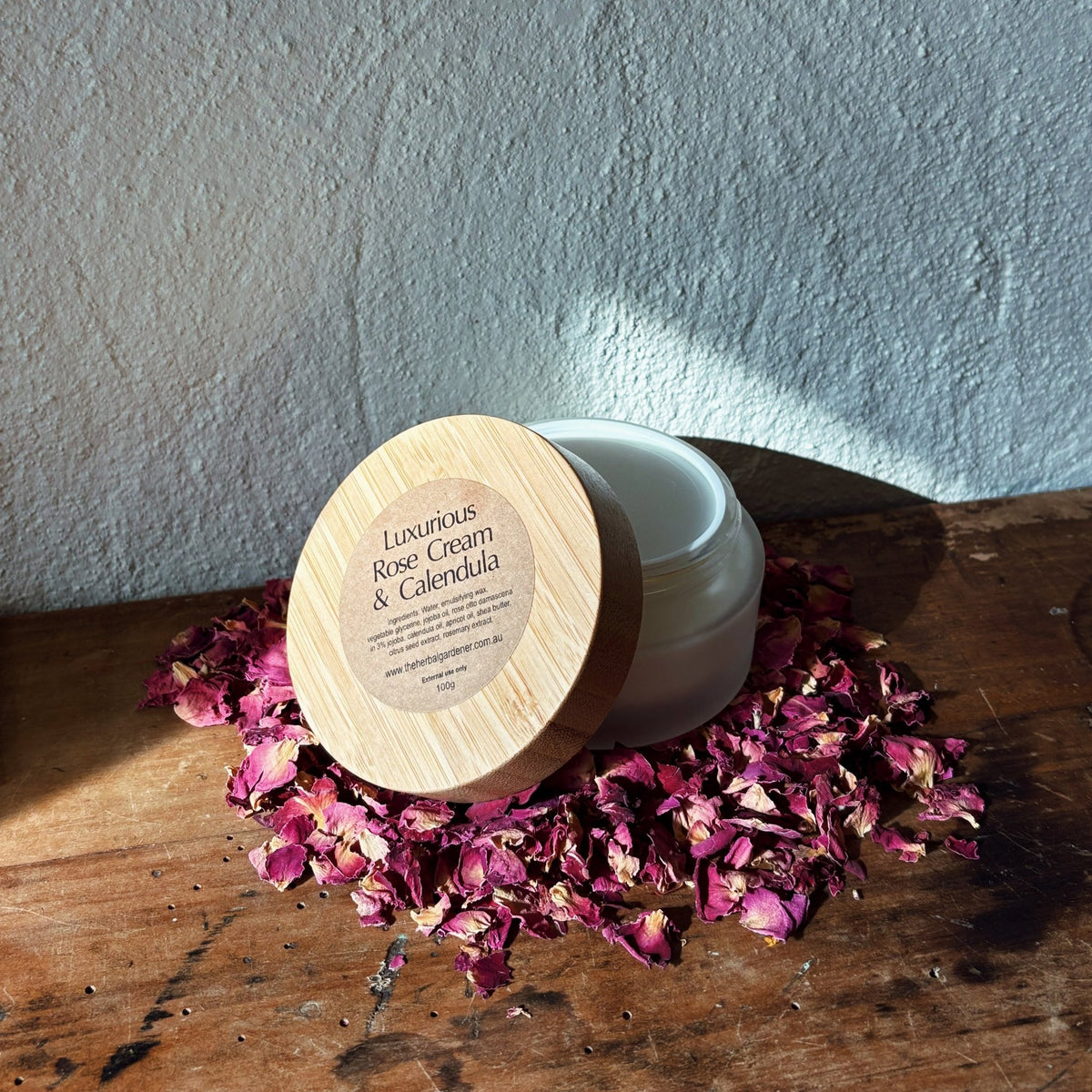 Luxurious Rose and Calendula MoisturiserThe Herbal Gardener