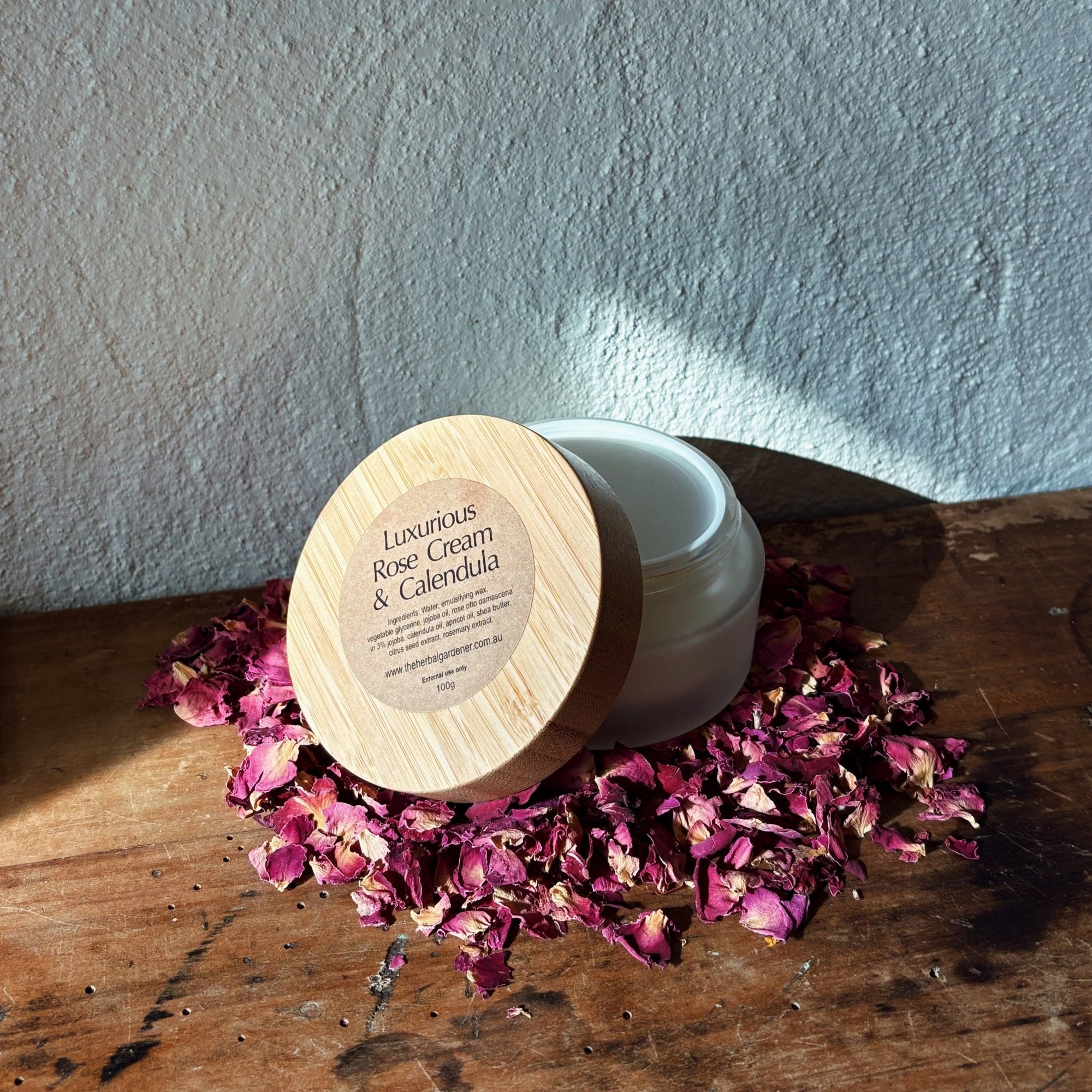 Luxurious Rose and Calendula MoisturiserThe Herbal Gardener