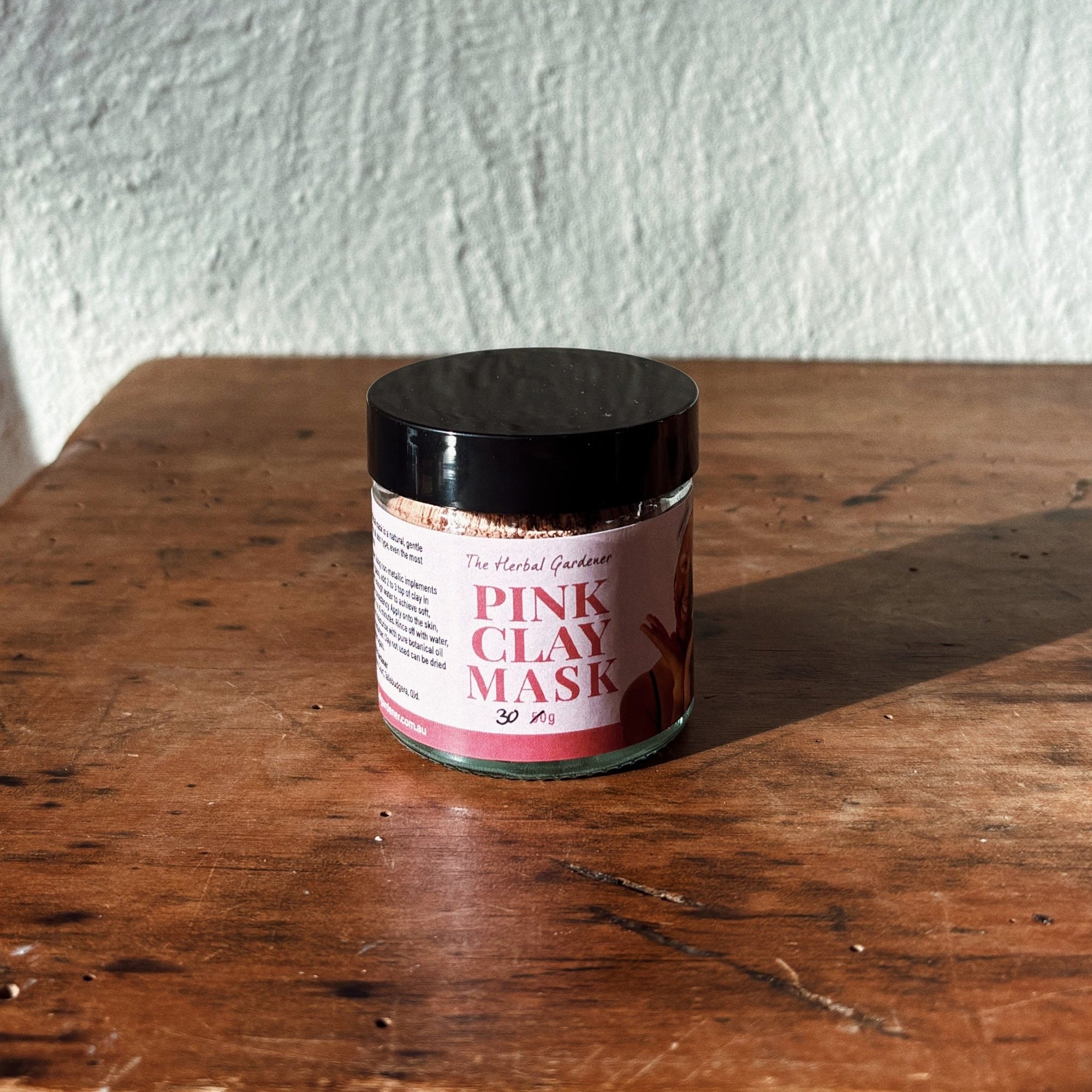 Pink Clay Face MaskThe Herbal Gardener