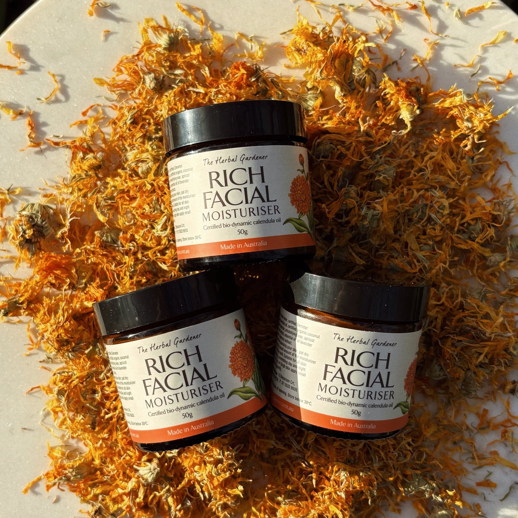 Rich Calendula Facial MoisturiserFacial MoisturiserThe Herbal Gardener