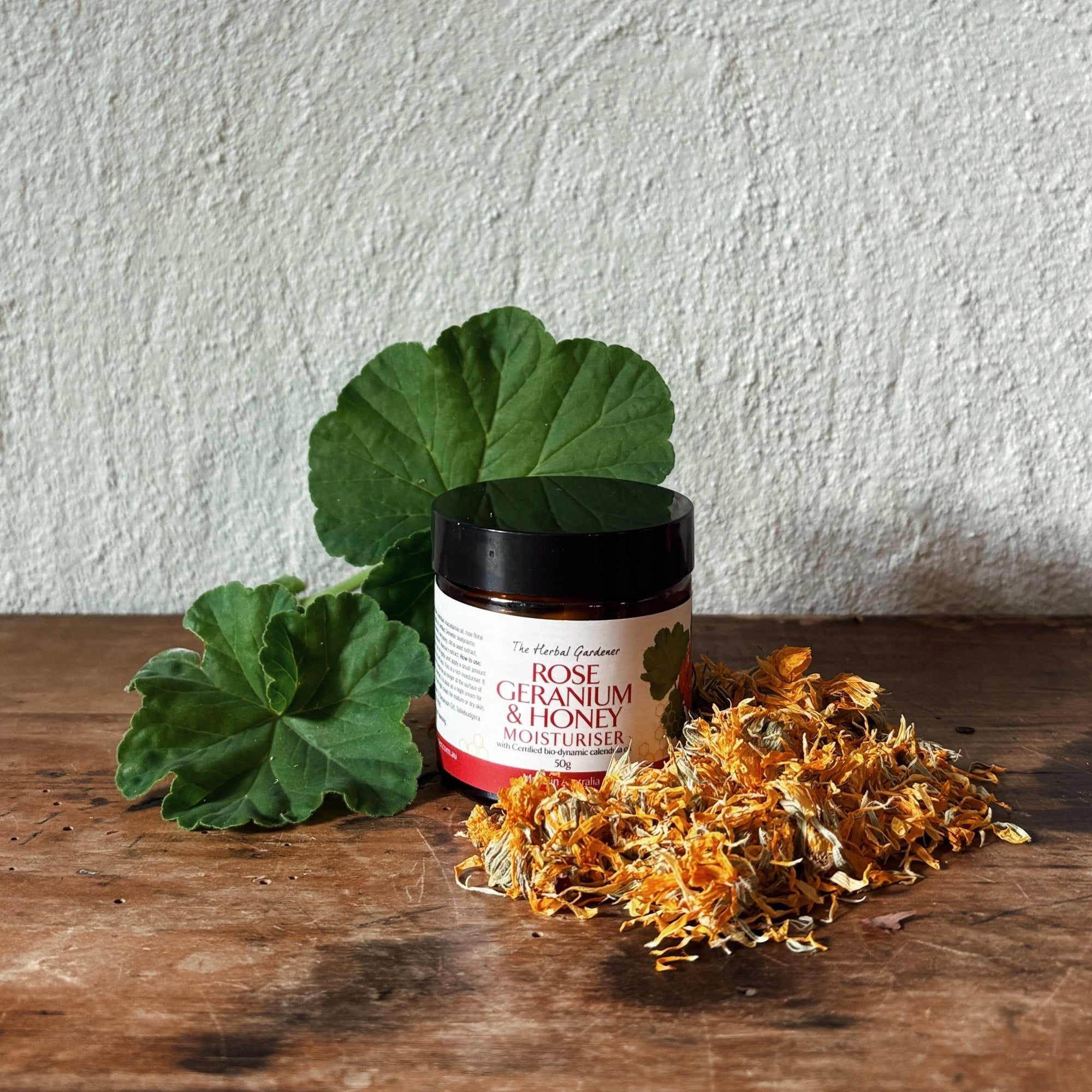 Rose Geranium & Honey Calendula Facial MoisturiserFacial MoisturiserThe Herbal Gardener