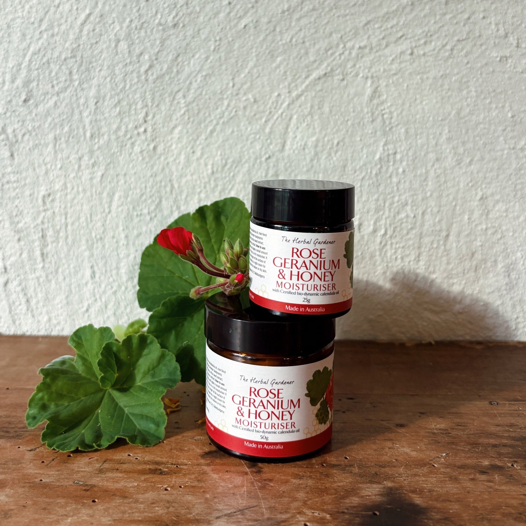Rose Geranium & Honey Calendula Facial MoisturiserFacial MoisturiserThe Herbal Gardener