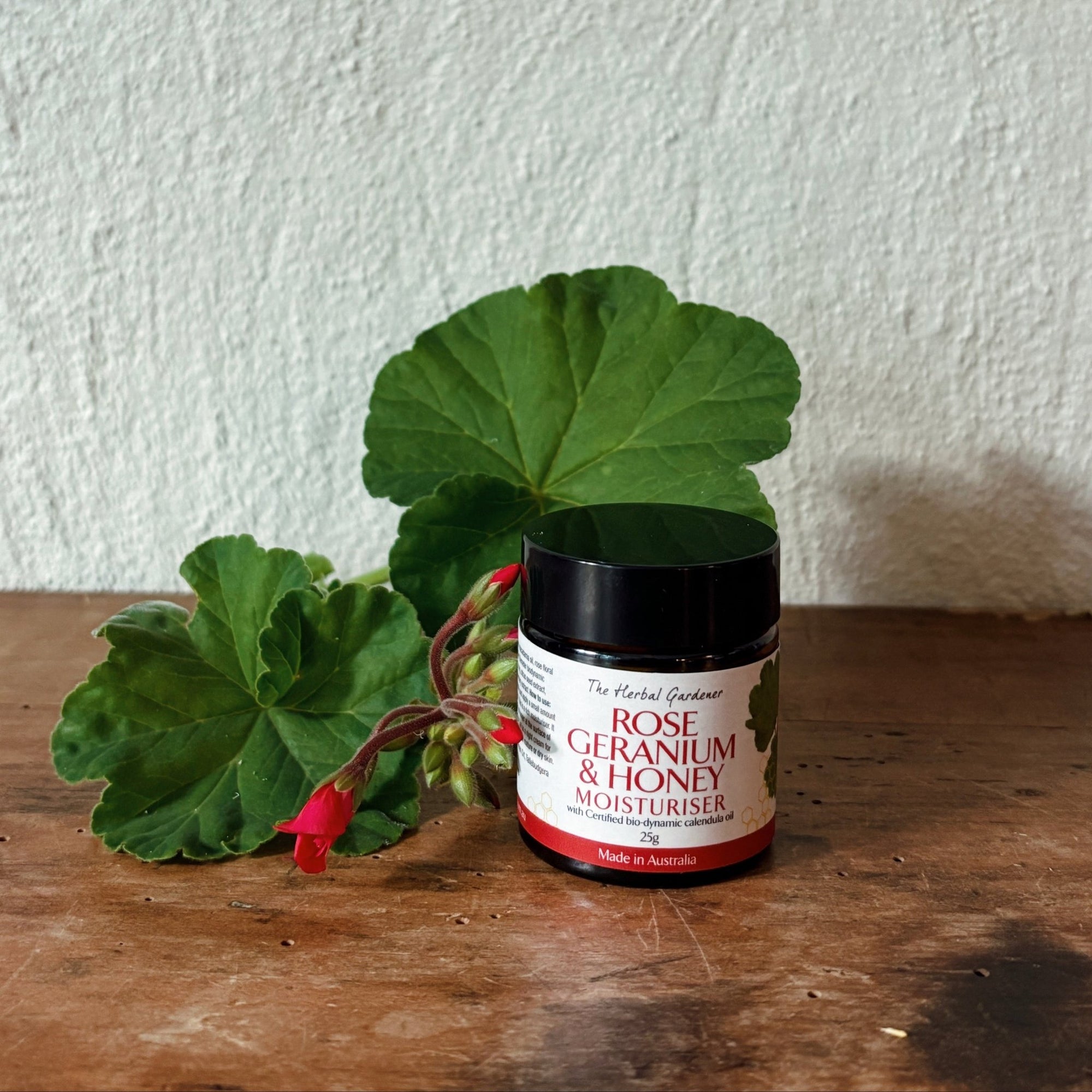 Rose Geranium & Honey Calendula Facial MoisturiserFacial MoisturiserThe Herbal Gardener