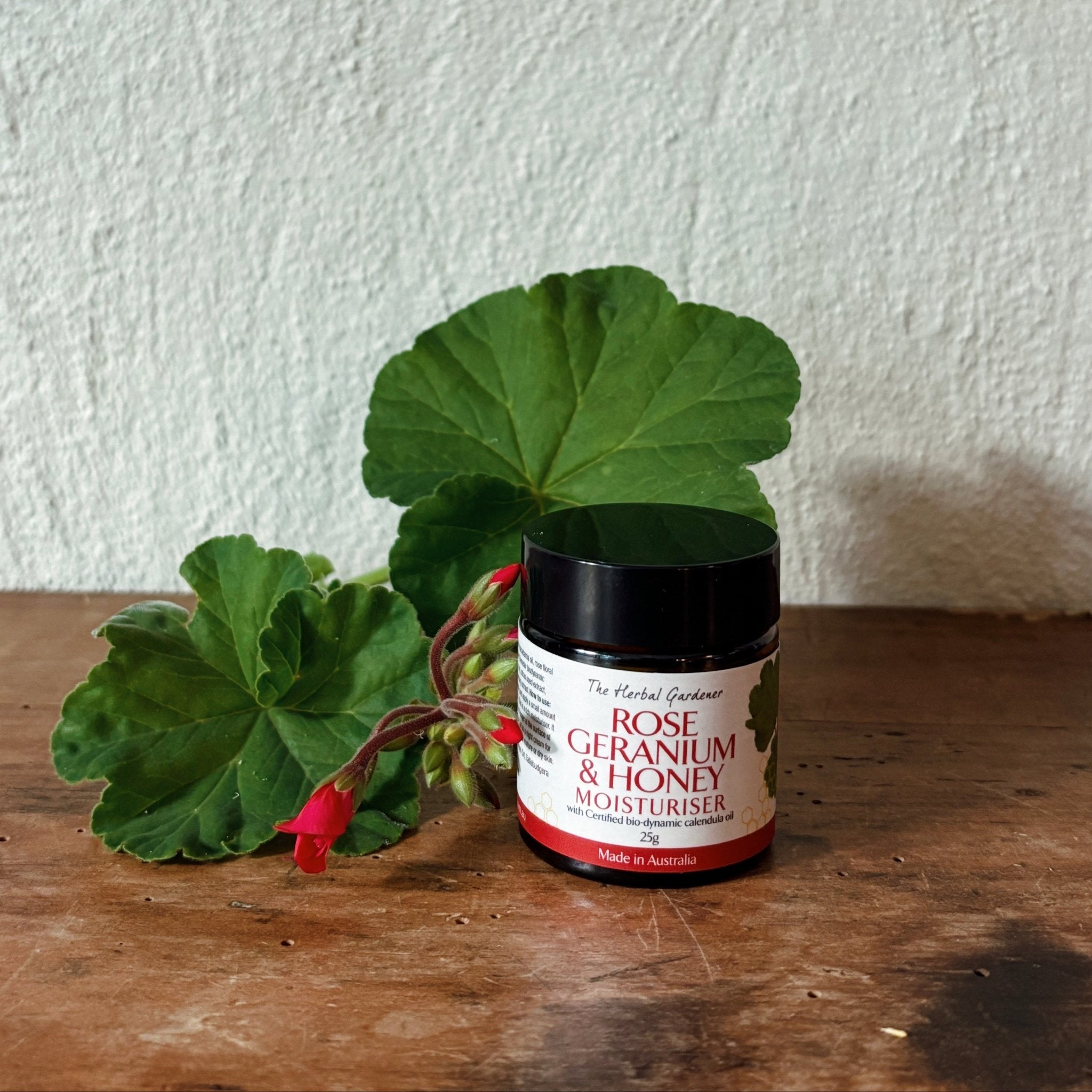 Rose Geranium & Honey Calendula Facial MoisturiserFacial MoisturiserThe Herbal Gardener