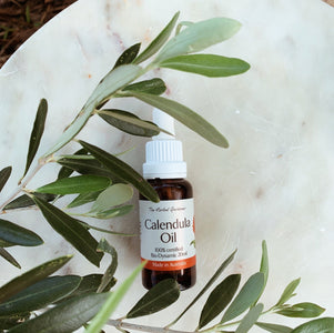 Calendula Oil Certified Australian Demeter BiodynamicThe Herbal Gardener