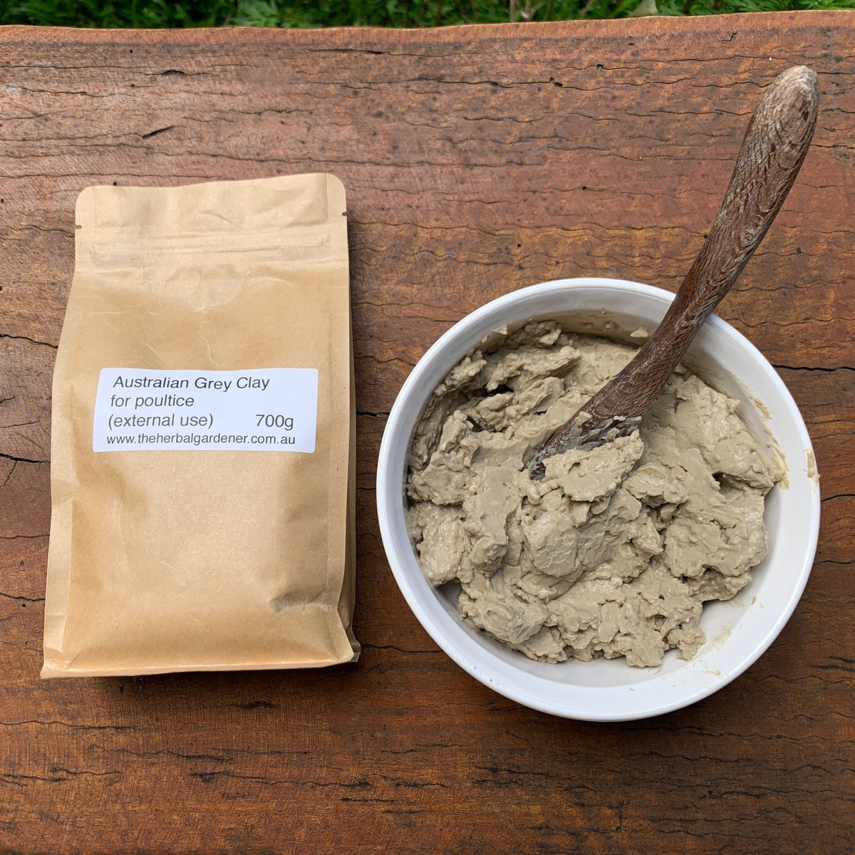 Grey Clay for poulticeThe Herbal Gardener