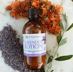 Lavender and Calendula LotionThe Herbal Gardener