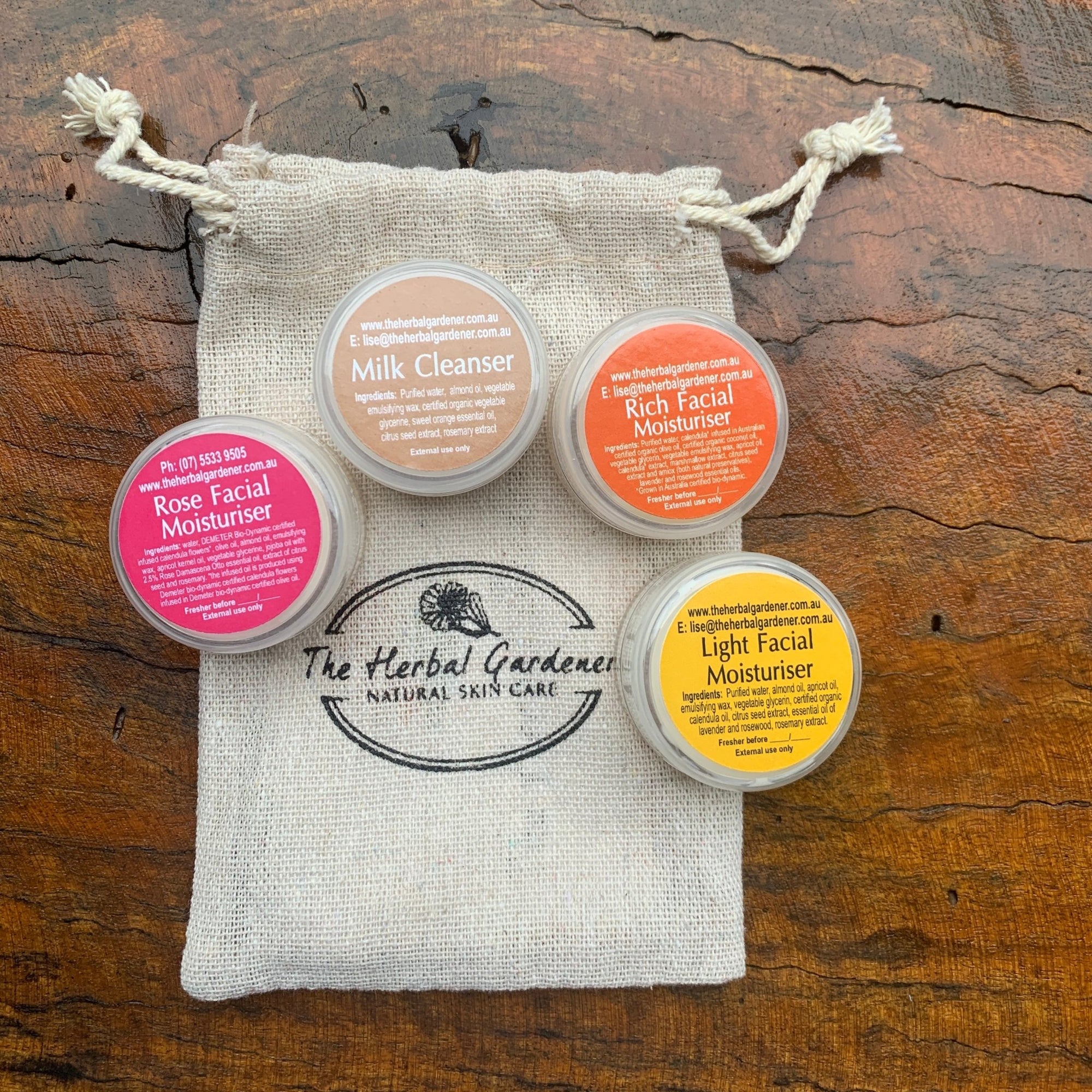 Product Sample Discovery SetThe Herbal Gardener