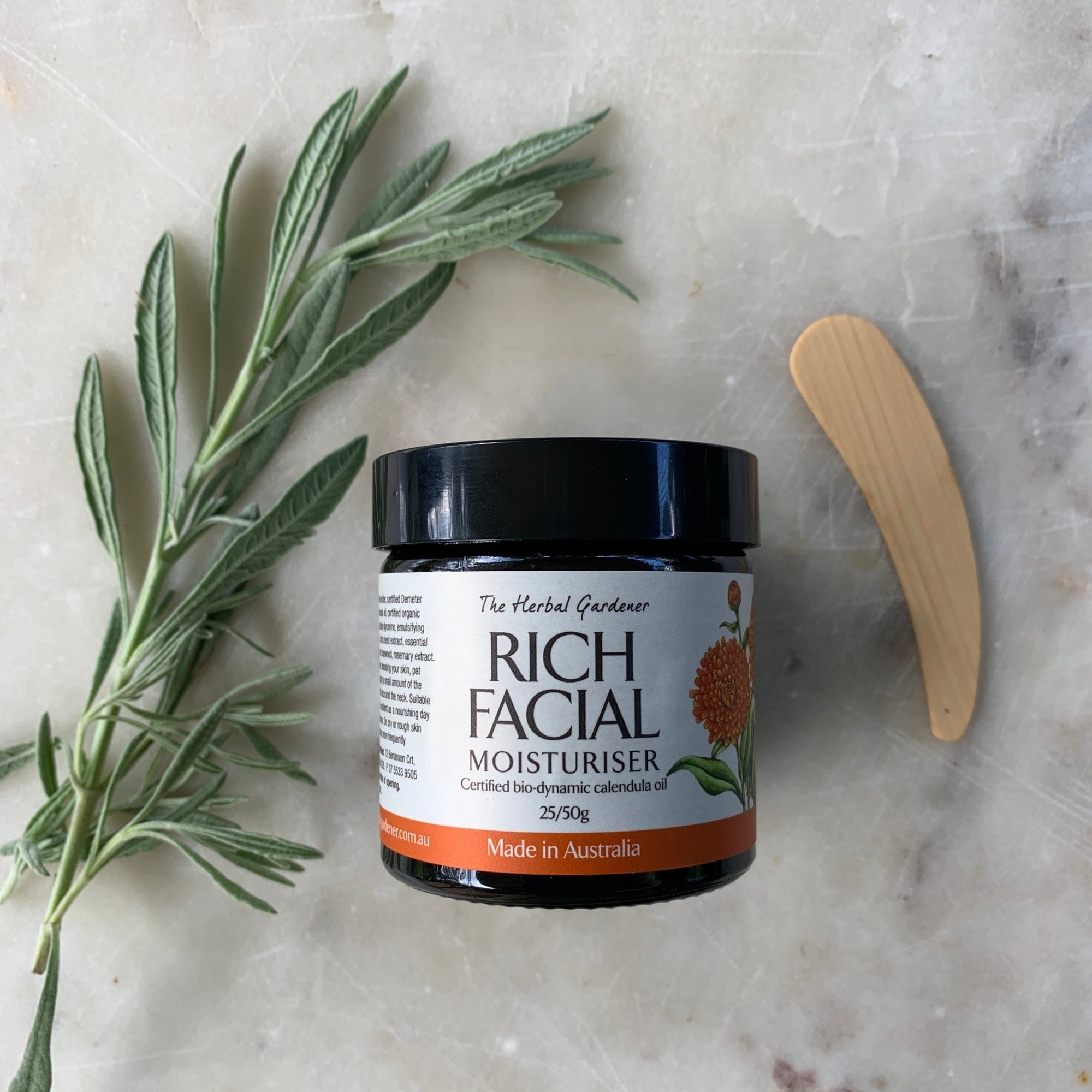 Rich Calendula Facial MoisturiserFacial MoisturiserThe Herbal Gardener
