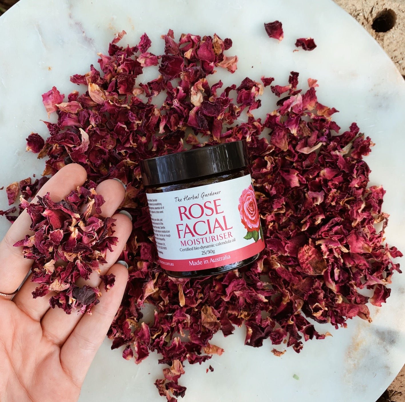 Rose and calendula Facial MoisturiserFacial MoisturiserThe Herbal Gardener