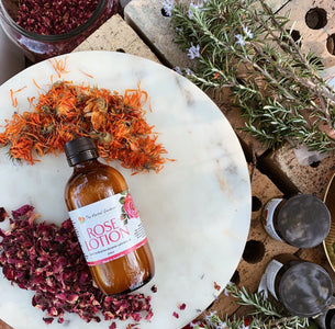 Rose and Calendula LotionThe Herbal Gardener